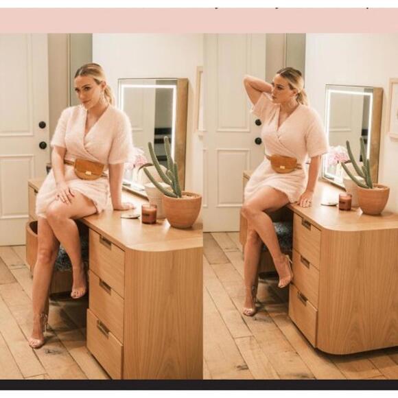 Pants - Hilary Duff for Smash + Tess Tinsel Skorty pink Women's Romper 2XS NEW #E